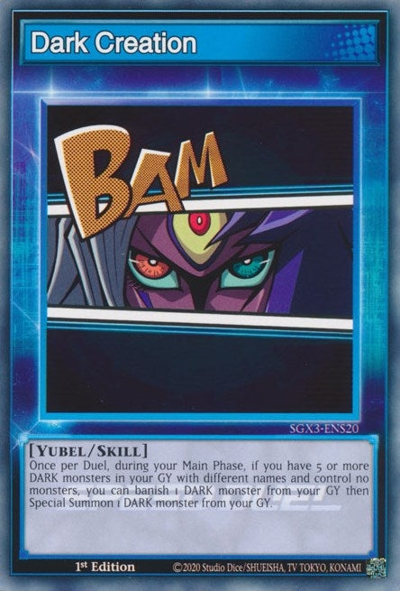 Image for Dark Creation (Speed Duel GX: Duelists of Shadows) (SGX3-ENS20) - YuGiOh
