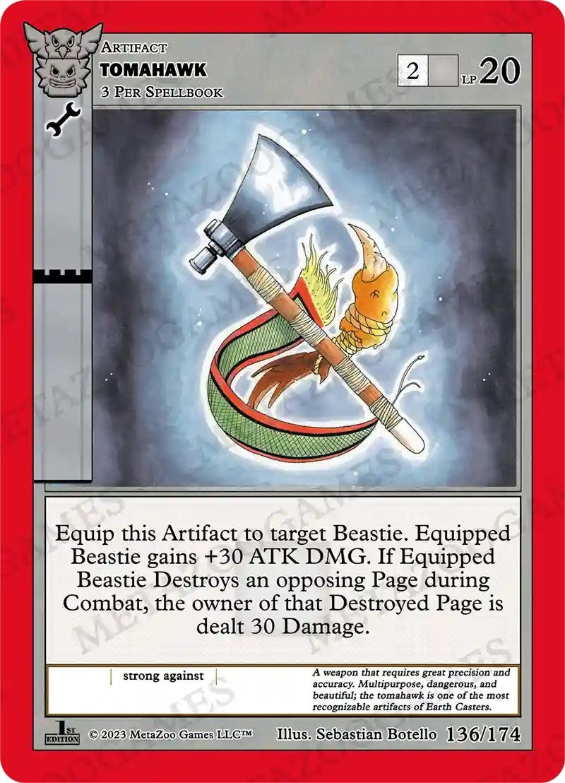 Image for Tomahawk (Native: First Edition) (136/174) - MetaZoo