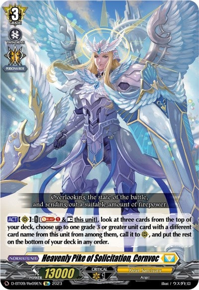 Image for Heavenly Pike of Solicitation, Cornvoc (D-BT09: Dragontree Invasion) (D-BT09/Re09EN) - Cardfight Vanguard