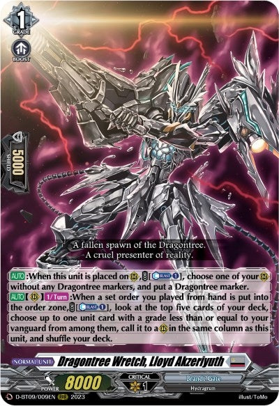 Image for Dragontree Wretch, Lloyd Akzeriyuth (D-BT09: Dragontree Invasion) (D-BT09/009EN) - Cardfight Vanguard