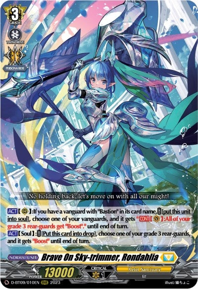 Image for Brave On Sky-trimmer, Rondahlia (D-BT09: Dragontree Invasion) (D-BT09/010EN) - Cardfight Vanguard