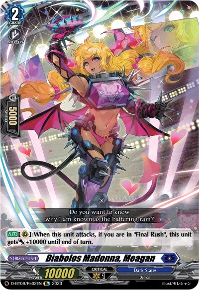 Image for Diabolos Madonna, Meagan (D-BT09: Dragontree Invasion) (D-BT09/Re02EN) - Cardfight Vanguard