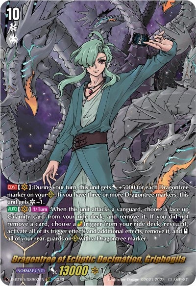Image for Dragontree of Ecliptic Decimation, Griphogila (DSR) (D-BT09: Dragontree Invasion) (D-BT09/DSR02EN) - Cardfight Vanguard