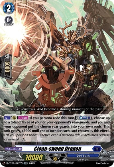 Image for Clean-sweep Dragon (D-BT09: Dragontree Invasion) (D-BT09/022EN) - Cardfight Vanguard