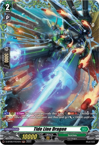 Image for Tide Line Dragon (FR) (D-BT09: Dragontree Invasion) (D-BT09/FR34EN) - Cardfight Vanguard