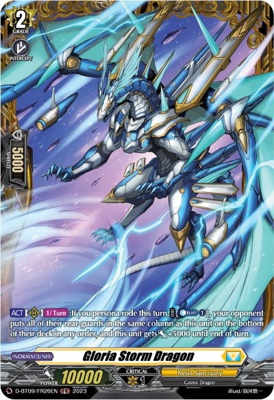 Image for Gloria Storm Dragon (FR) (D-BT09: Dragontree Invasion) (D-BT09/FR26EN) - Cardfight Vanguard