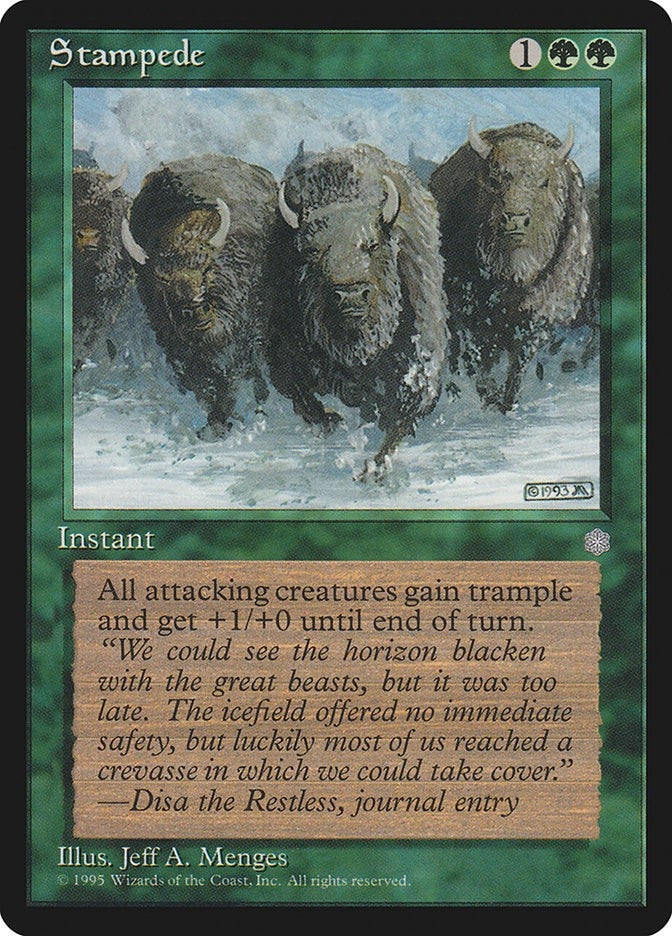 Image for Stampede (Ice Age) - Magic: The Gathering