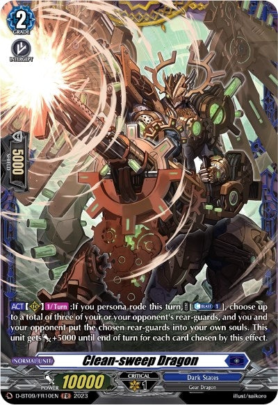 Image for Clean-sweep Dragon (FR) (D-BT09: Dragontree Invasion) (D-BT09/FR10EN) - Cardfight Vanguard