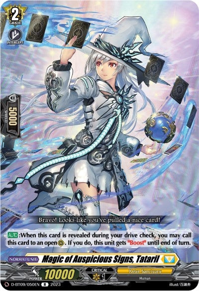 Image for Magic of Auspicious Signs, Tataril (D-BT09: Dragontree Invasion) (D-BT09/050EN) - Cardfight Vanguard