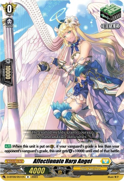 Image for Affectionate Harp Angel (D-BT09: Dragontree Invasion) (D-BT09/051EN) - Cardfight Vanguard
