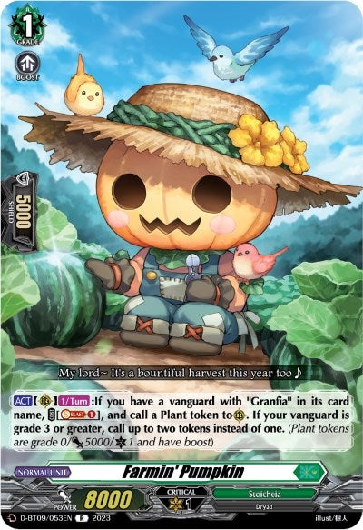 Image for Farmin' Pumpkin (D-BT09: Dragontree Invasion) (D-BT09/053EN) - Cardfight Vanguard