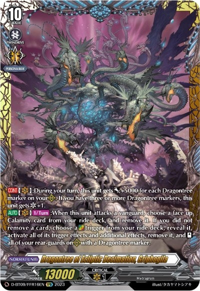 Image for Dragontree of Ecliptic Decimation, Griphogila (FFR) (D-BT09: Dragontree Invasion) (D-BT09/FFR16EN) - Cardfight Vanguard