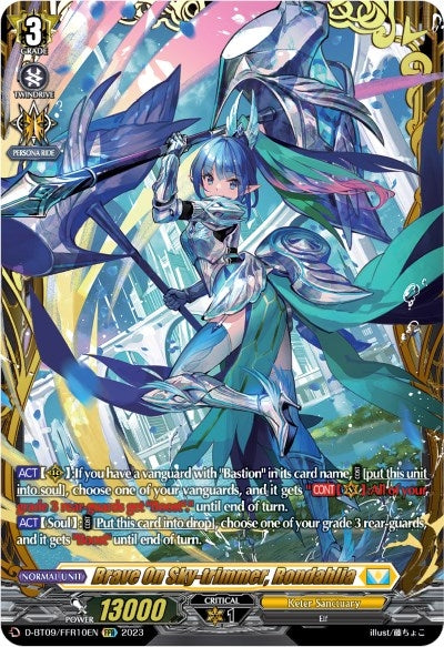 Image for Brave On Sky-trimmer, Rondahlia (FFR) (D-BT09: Dragontree Invasion) (D-BT09/FFR10EN) - Cardfight Vanguard