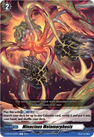 Image for Minacious Metamorphosis (D-BT09: Dragontree Invasion) (D-BT09/099EN) - Cardfight Vanguard