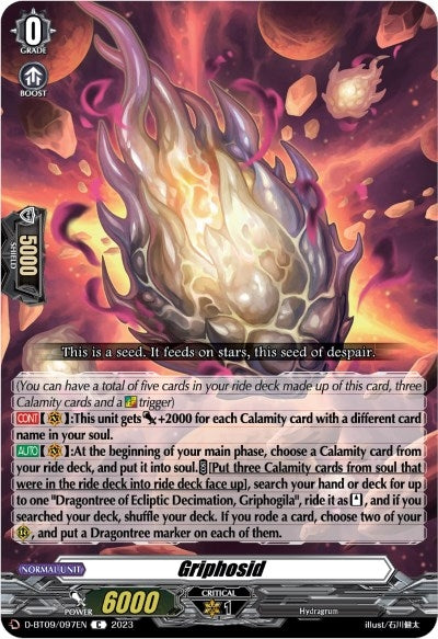 Image for Griphosid (D-BT09: Dragontree Invasion) (D-BT09/097EN) - Cardfight Vanguard