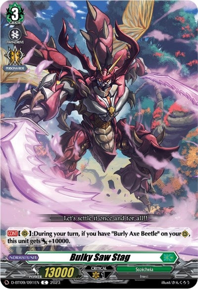 Image for Bulky Saw Stag (D-BT09: Dragontree Invasion) (D-BT09/091EN) - Cardfight Vanguard