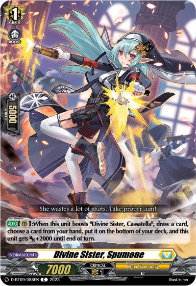 Image for Divine Sister, Spumone (D-BT09: Dragontree Invasion) (D-BT09/088EN) - Cardfight Vanguard