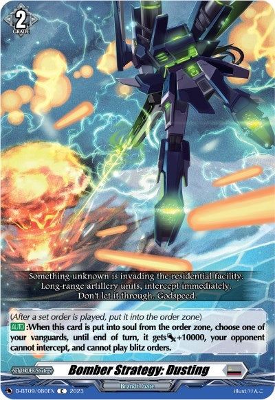 Image for Bomber Strategy: Dusting (D-BT09: Dragontree Invasion) (D-BT09/080EN) - Cardfight Vanguard