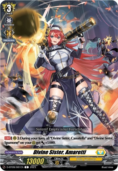 Image for Divine Sister, Amaretti (D-BT09: Dragontree Invasion) (D-BT09/081EN) - Cardfight Vanguard
