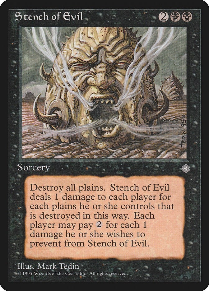 Image for Stench of Evil (Ice Age) - Magic: The Gathering
