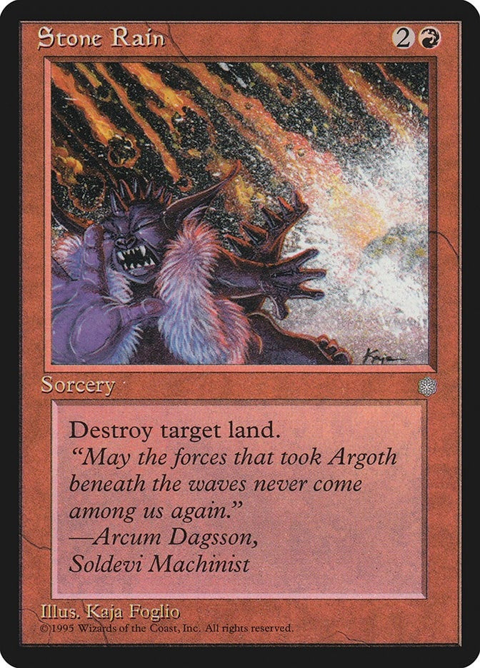 Image for Stone Rain (Ice Age) - Magic: The Gathering