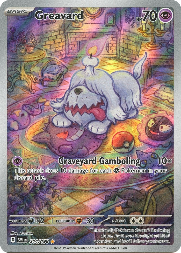 Image for Greavard (SV01: Scarlet & Violet Base Set) (214/198) - Pokemon