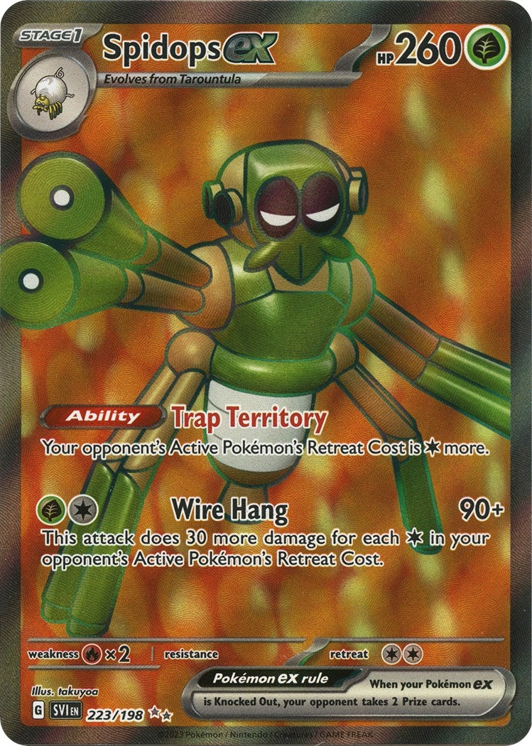 Image for Spidops ex (SV01: Scarlet & Violet Base Set) (223/198) - Pokemon