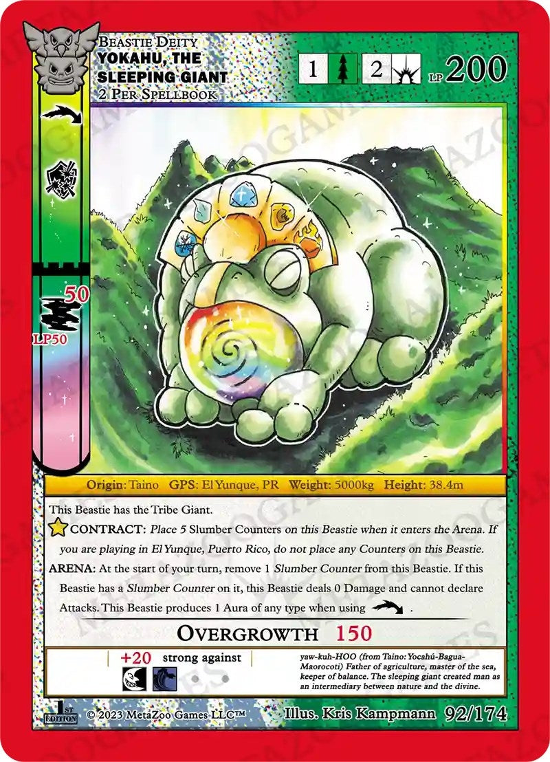 Image for Yokahu, the Sleeping Giant (Native: First Edition) (92/174) - MetaZoo
