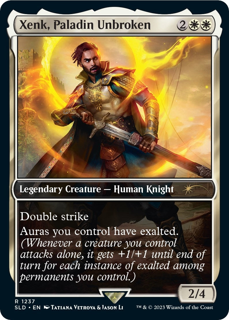 Image for Xenk, Paladin Unbroken (Secret Lair Drop Series) (1237) - Magic: The Gathering