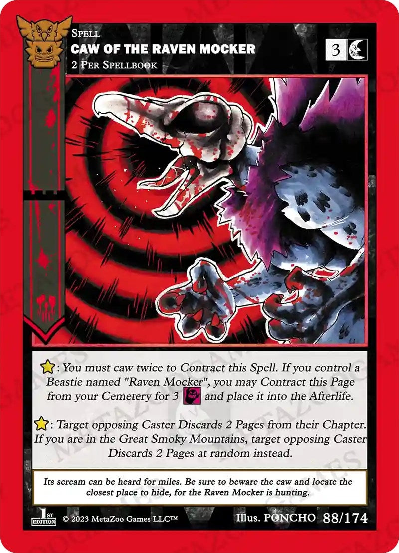Image for Caw of the Raven Mocker (Native: First Edition) (88/174) - MetaZoo