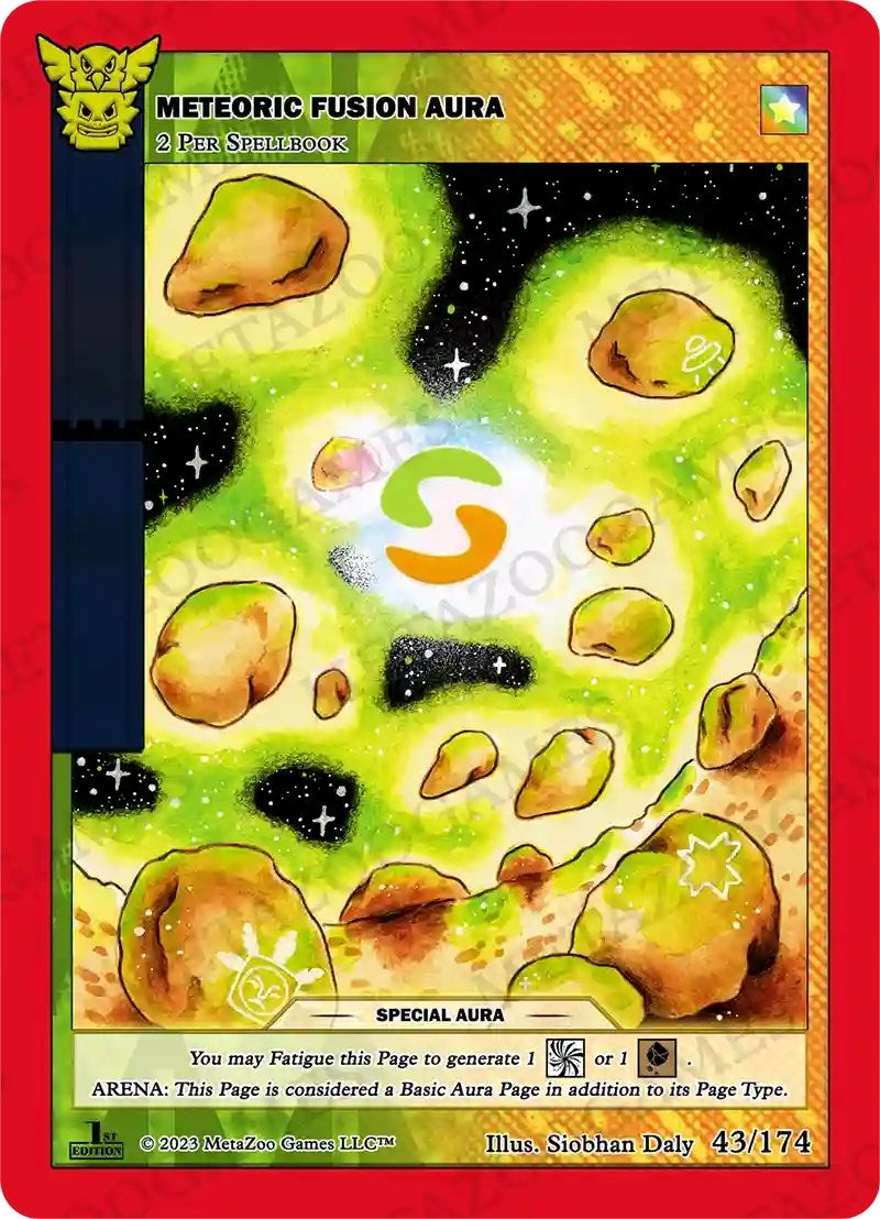 Image for Meteoric Fusion Aura (Native: First Edition) (43/174) - MetaZoo