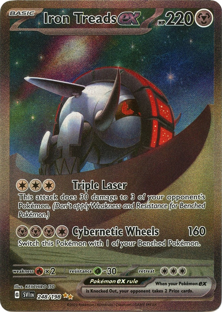 Image for Iron Treads ex (SV01: Scarlet & Violet Base Set) (248/198) - Pokemon
