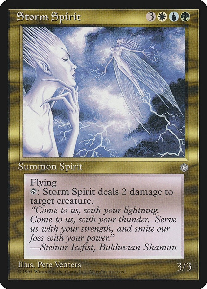 Image for Storm Spirit (Ice Age) - Magic: The Gathering