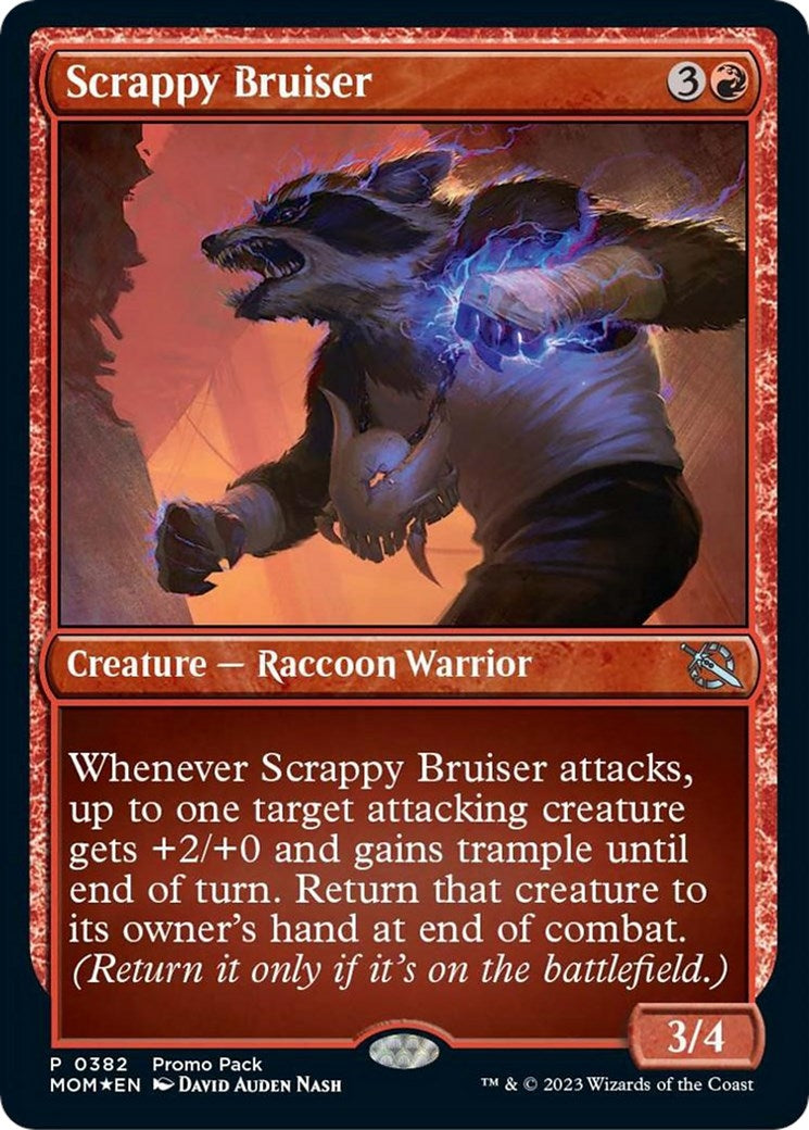 Image for Scrappy Bruiser (Promo Pack: March of the Machine) (382) - Magic: The Gathering