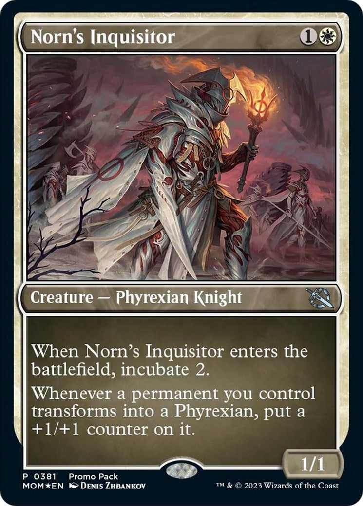 Image for Norn's Inquisitor (Promo Pack: March of the Machine) (381) - Magic: The Gathering