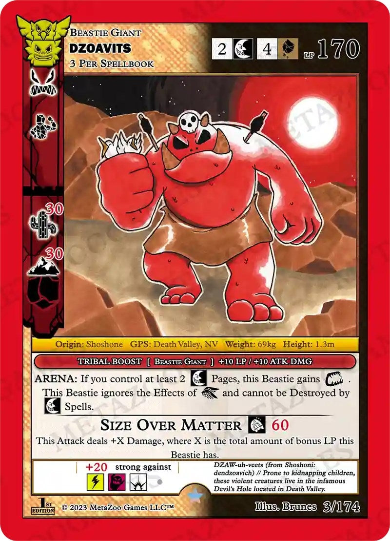 Image for Dzoavits (Native: First Edition) (3/174) - MetaZoo