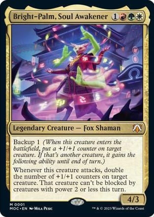 Image for Bright-Palm, Soul Awakener (Commander: March of the Machine) (1) - Magic: The Gathering