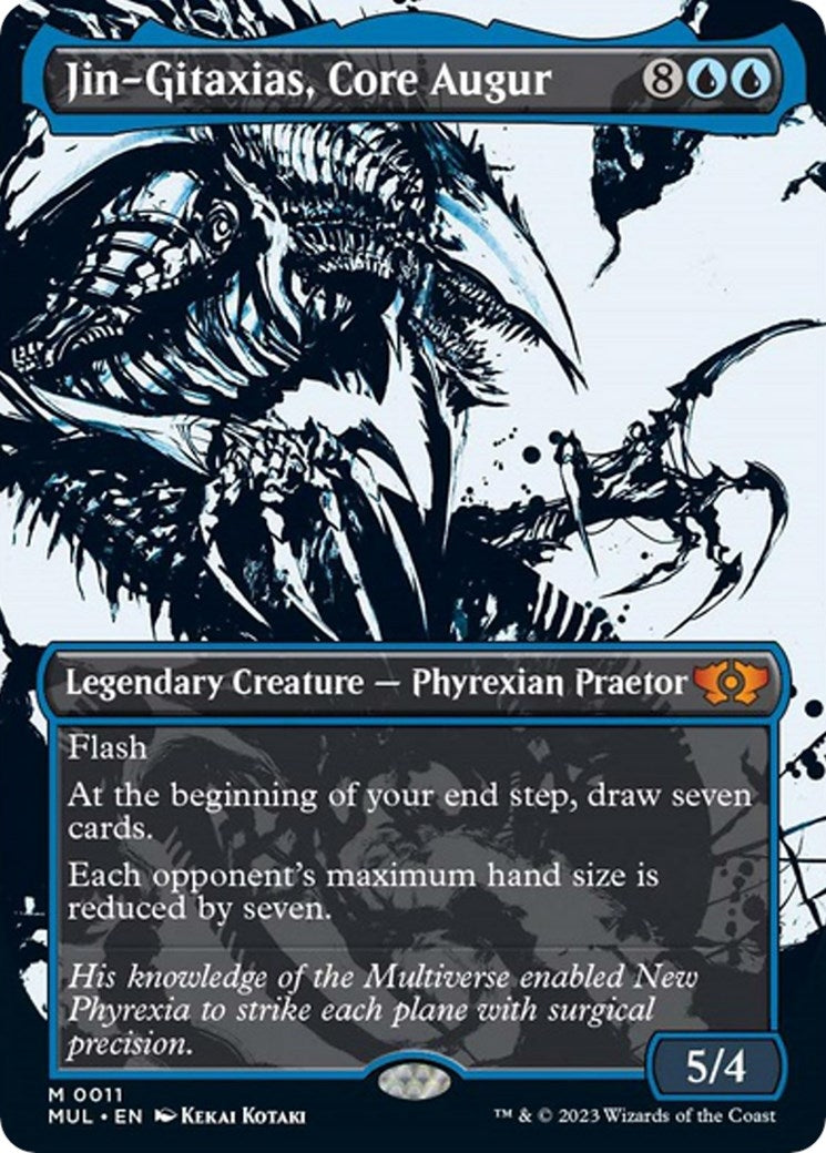Image for Jin-Gitaxias, Core Augur (March of the Machine: Multiverse Legends) (11) - Magic: The Gathering