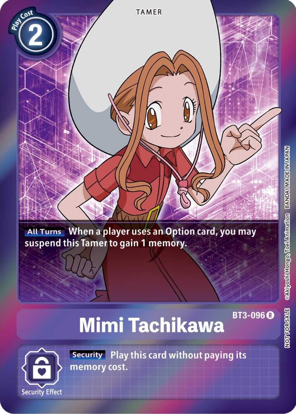Image for Mimi Tachikawa - BT3-096 (Event Pack 4) (BT01-03A) (BT3-096 R) - Digimon Card Game