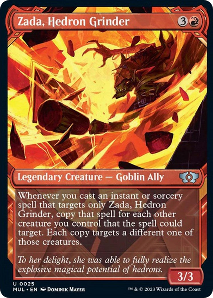 Image for Zada, Hedron Grinder (March of the Machine: Multiverse Legends) (25) - Magic: The Gathering