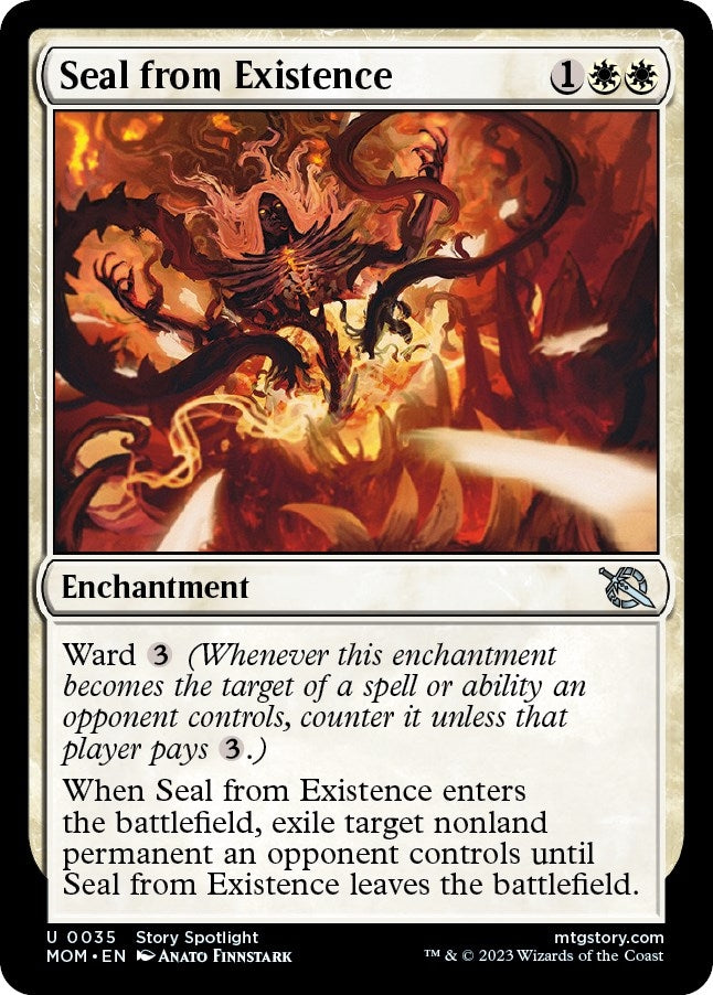 Image for Seal from Existence (March of the Machine) (35) - Magic: The Gathering