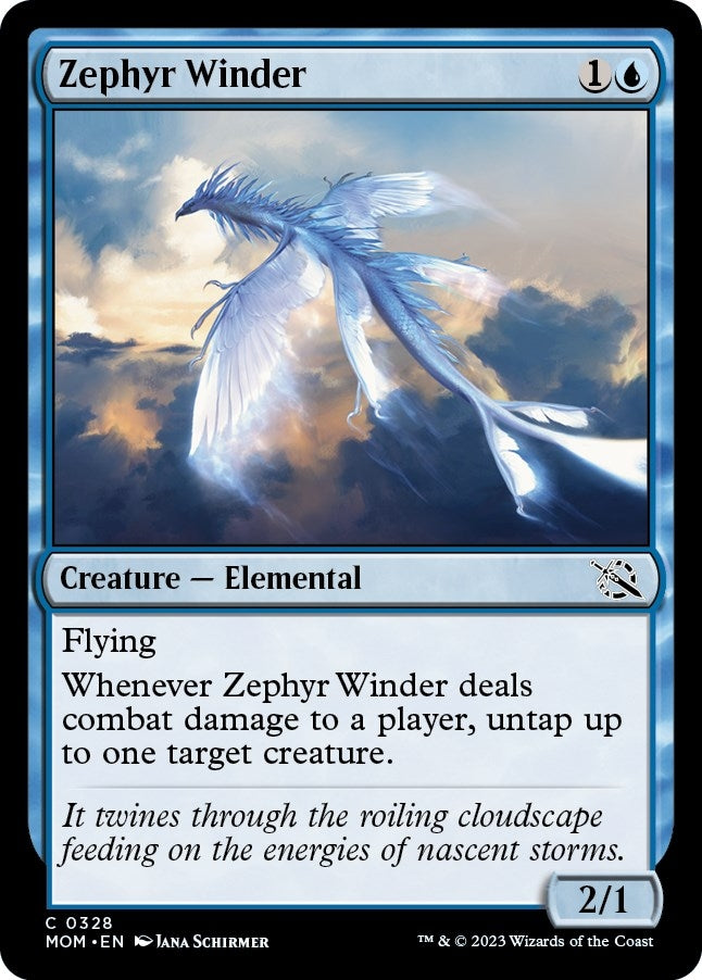Image for Zephyr Winder (March of the Machine) (328) - Magic: The Gathering