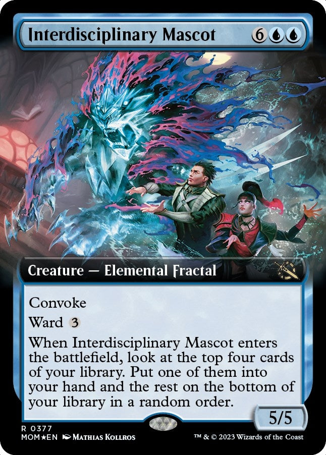 Image for Interdisciplinary Mascot (Extended Art) (March of the Machine) (377) - Magic: The Gathering