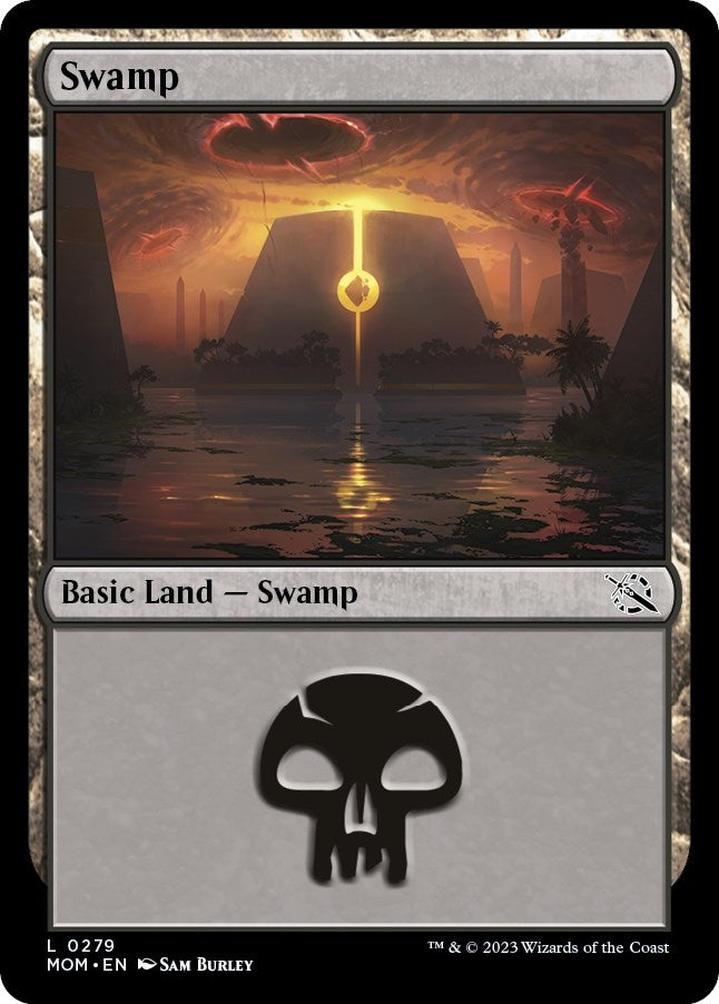 Image for Swamp (0279) (March of the Machine) (279) - Magic: The Gathering