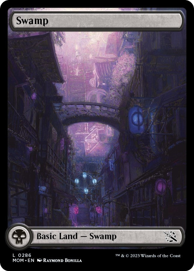 Image for Swamp (0286) (March of the Machine) (286) - Magic: The Gathering