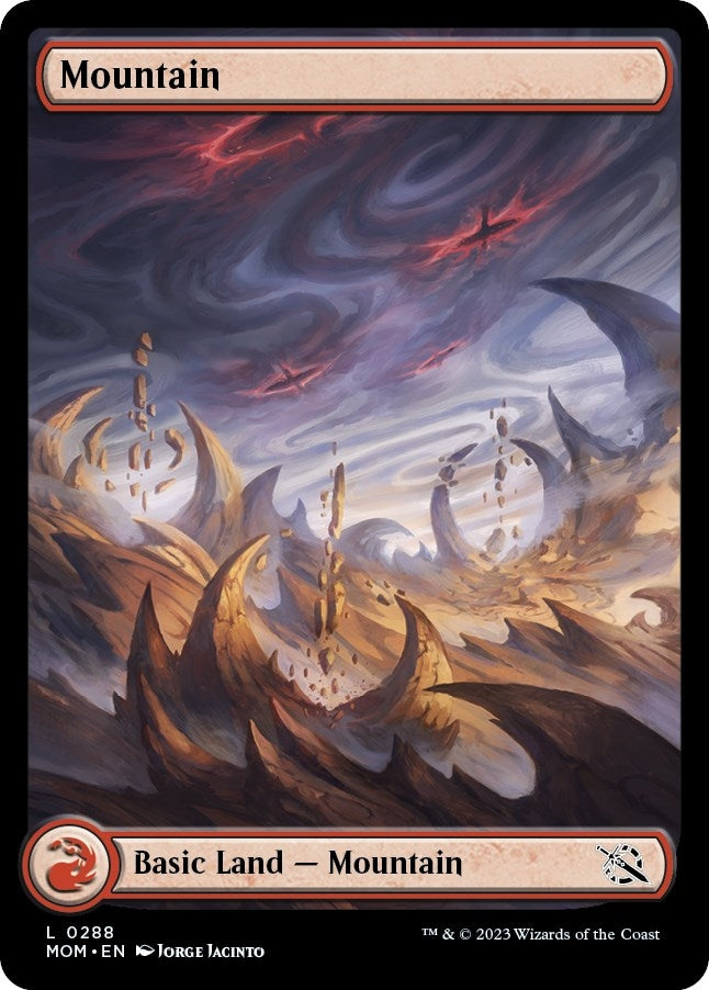 Image for Mountain (0288) (March of the Machine) (288) - Magic: The Gathering