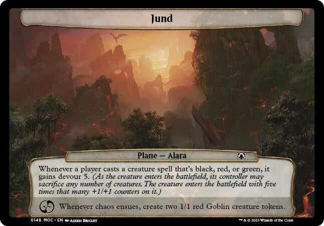 Image for Jund (Planechase: March of the Machine) (148) - Magic: The Gathering