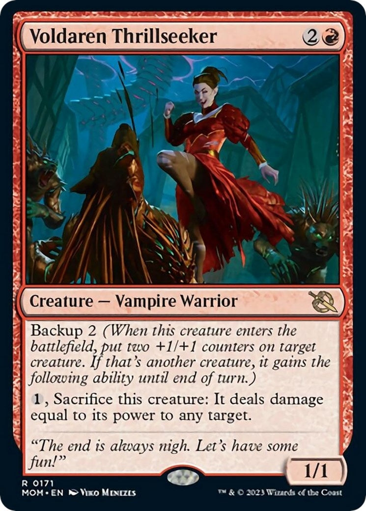 Image for Voldaren Thrillseeker (March of the Machine) (171) - Magic: The Gathering
