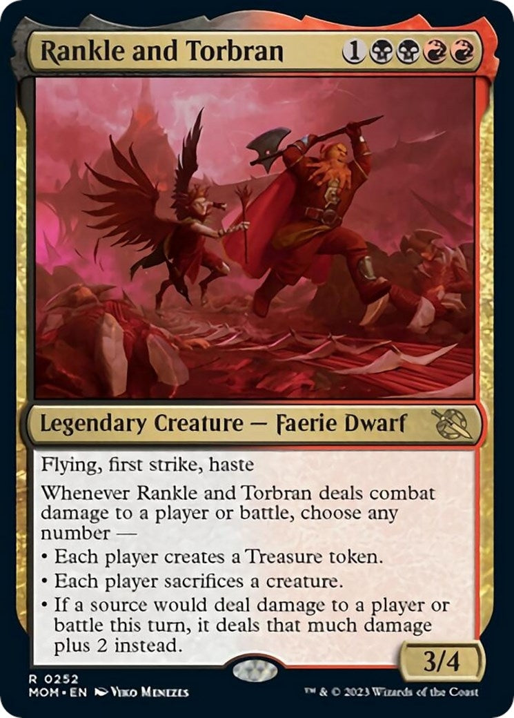 Image for Rankle and Torbran (March of the Machine) (252) - Magic: The Gathering