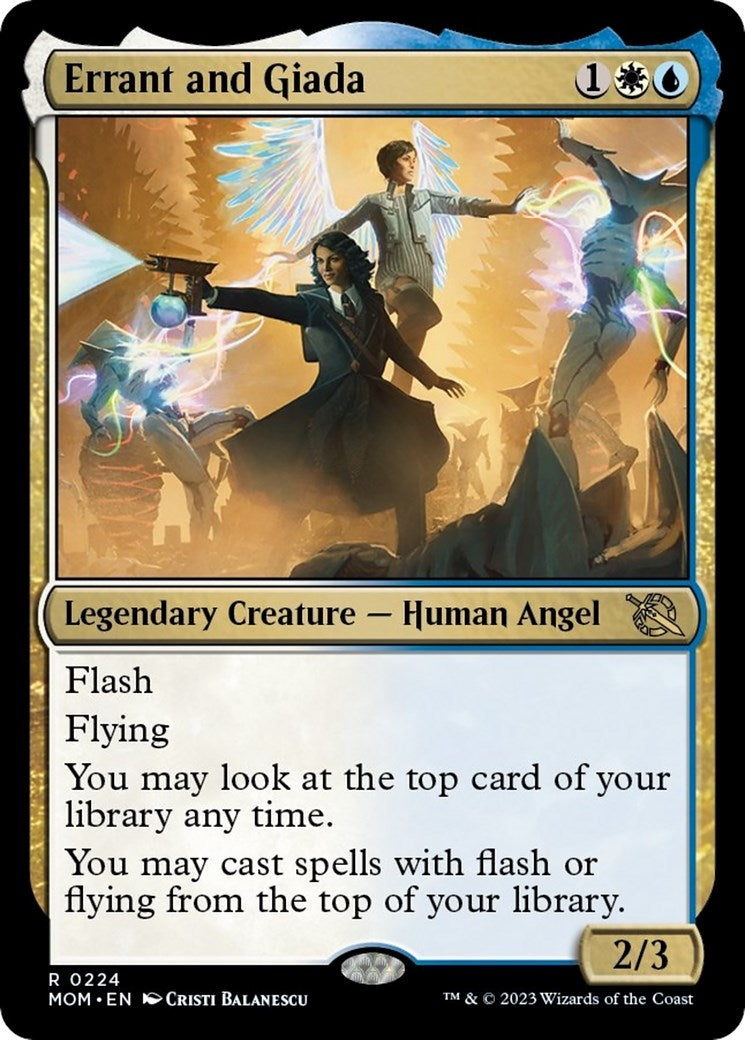 Image for Errant and Giada (March of the Machine) (224) - Magic: The Gathering